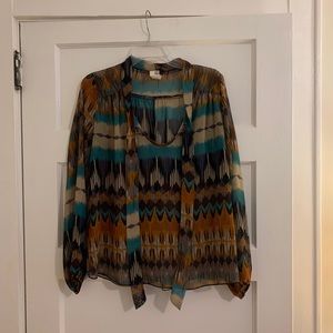 Aztec top - size M